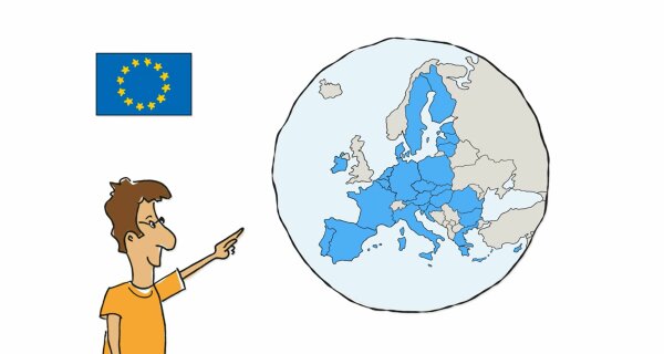 Erklärvideos zur Europawahl in Leichter Sprache mit Audiodeskriptionen und Gebärdensprache