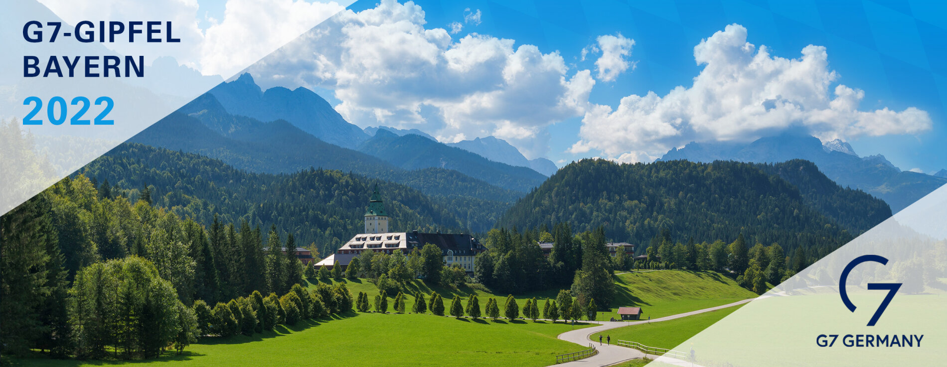 G7-Gipfel Bayern 2022: Schloss Elmau