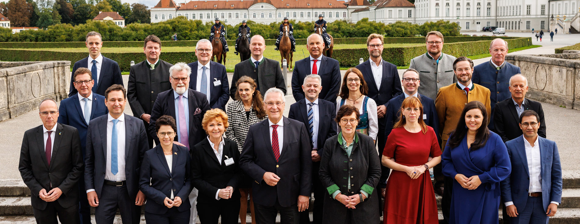 Gemeinsame Sitzung der Innen- und Justizminister in München Gruppenbild