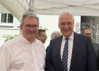 240711 Landes-Caritas Sommerfest StM Herrmann und Dr. Andreas Magg