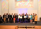Gruppenbild mit allen Preisträgern und Innenminister Joachim Herrmann