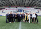 17. April 2024: Intensiver Austausch mit dem Deutschen Olympischen Sportbund (DOSB) über die kommenden Olympischen Spiele und Paralympics: Die Sportministerinnen und -minister, Sportsenatorinnen und -senatoren besuchen das Deutsche Haus im Stade Jean-Bouin in Paris, Heimstätte der deutschen Sportlerinnen und Sportler bei den Olympischen Spielen in diesem Sommer. 