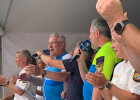 Innenminister auf Bühne Abschluss BR Radl-Tour 2024