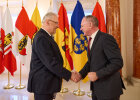 Innenminister Joachim Herrmann und Bundesinnenminister Gerhard Karner