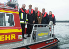 Weihe des neuen Priener Feuerwehrbootes 