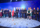 Gruppenbild mit Innen- und Sportminister Joachim Herrmann und allen Preisträgern