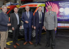 Minister Herrmann mit den Verantwortlichen - Gruppenbild