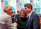 Staatssekretär Kirchner im Gespräch mit Präsident HWK Unterfranken
