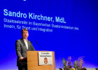 Staatssekretär Kirchner am Rednerpult