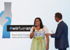 Interview auf der Bühne