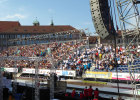 Deutsche Leichtathletikmeisterschaft in Nürnberg: Erstmals findet der Weitsprung-Wettbewerb außerhalb eines Stadions statt