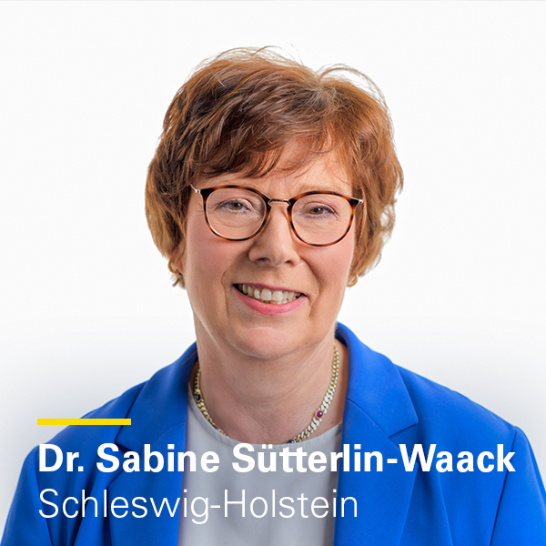 Sabine Sütterlin-waack Schleswig-holstein