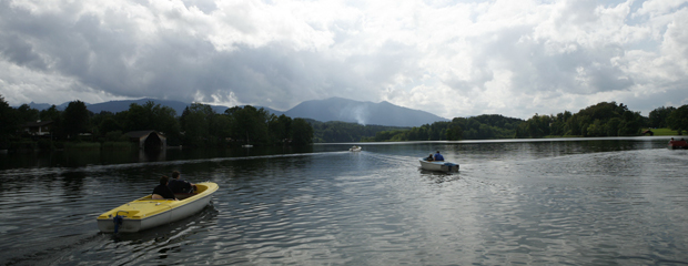 Gewitterstimmung über dem Staffelsee bei Murnau