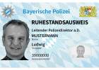 Ruhestandsausweis Polizei