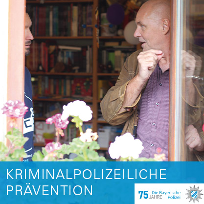 Kachel 75 Jahre Polizei - Kriminalpolizeiliche Prävention