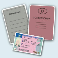 Abbildung Alte Führerscheine