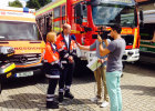 Rettungsgasse ist kinderleicht: Pressekonferenz am 16. Juli 2015 in München