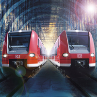 S-Bahn im Tunnel