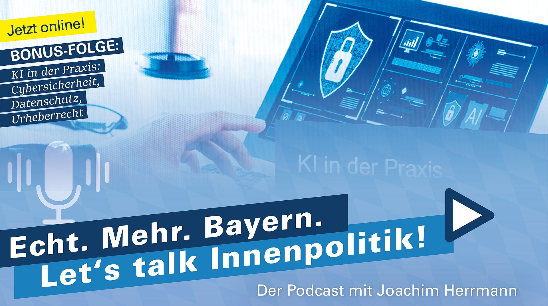 Die Grafik ist ein Symbolbild, auf dem eine Hand zu sehen ist, die Daten in einen Laptop eintippt. Auf dem Laptop sind verschlüsselte Daten zu sehen.