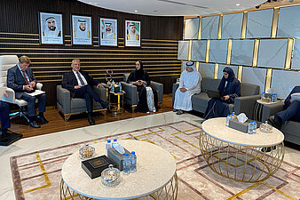 Innenminister Joachim Herrmann besucht das Manara Center Dubai, Vereinigte Arabische Emirate
