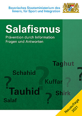 Broschüre Salafismus - Prävention durch Information des Bayerischen Staatsministeriums des Innern