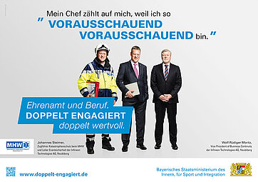 Mein Chef zählt auf mich, weil ich so vorausschauend vorausschauend bin.