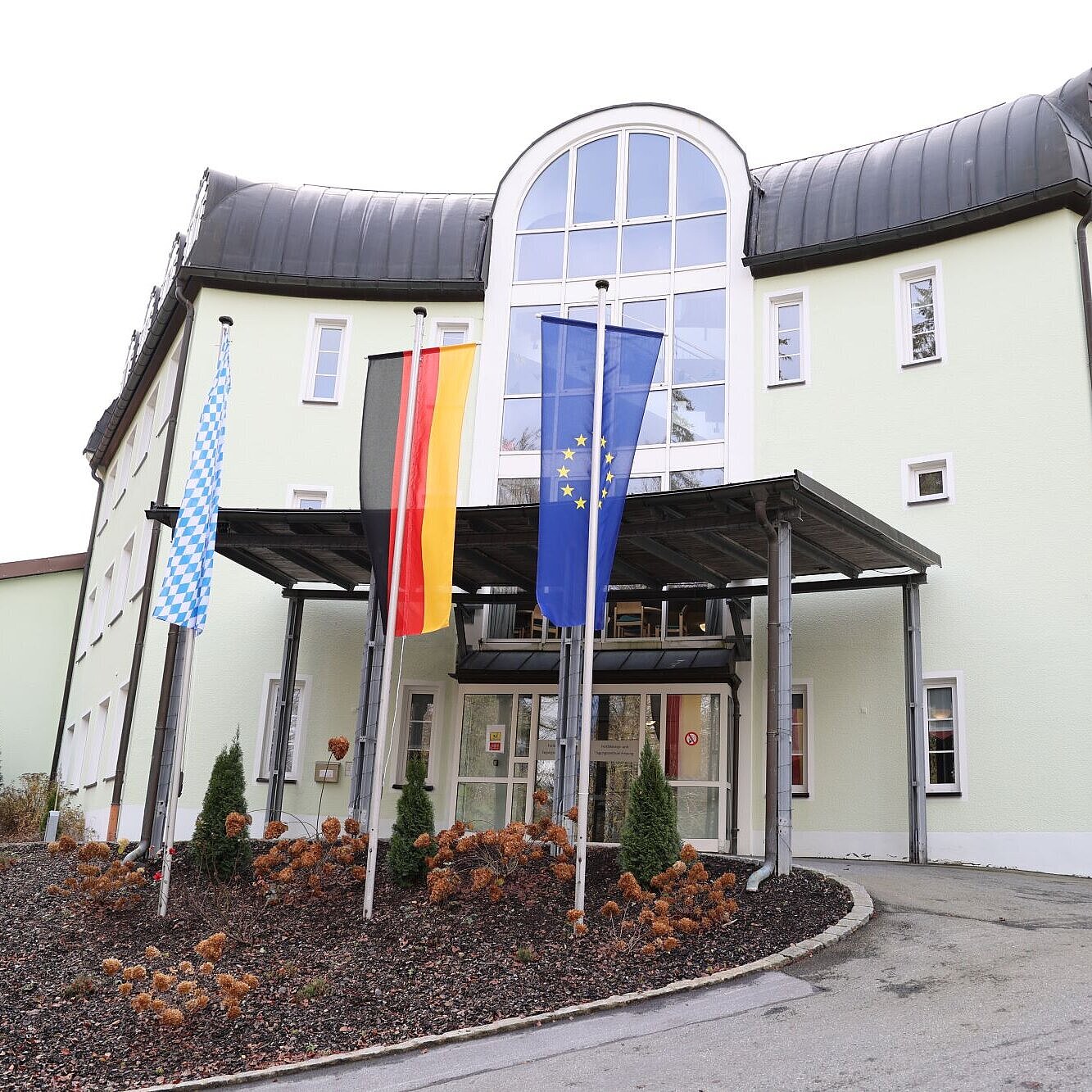 Außenansicht vom Fortbildungszentrum Freyung