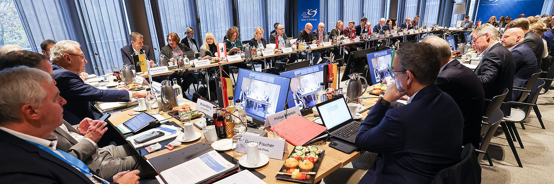 Besprechung aller Innen- und Sportminister anlässlich der Sportministerkonferenz 2024