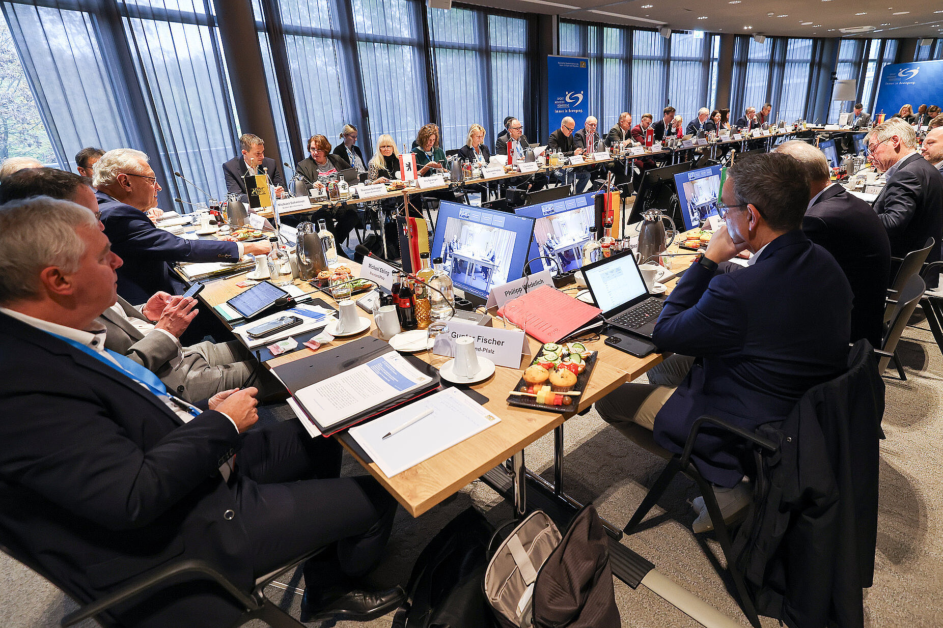 Besprechung aller Innen- und Sportminister anlässlich der Sportministerkonferenz 2024