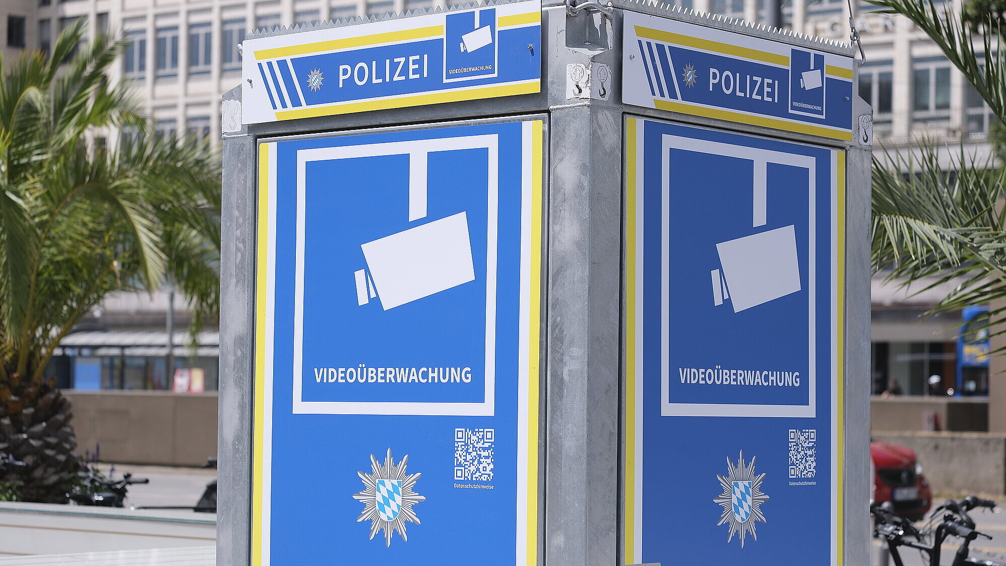 Videoüberwachungsanlage der Polizei