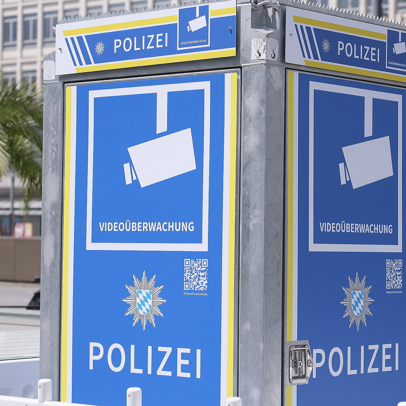 Videoüberwachungsanlage der Polizei