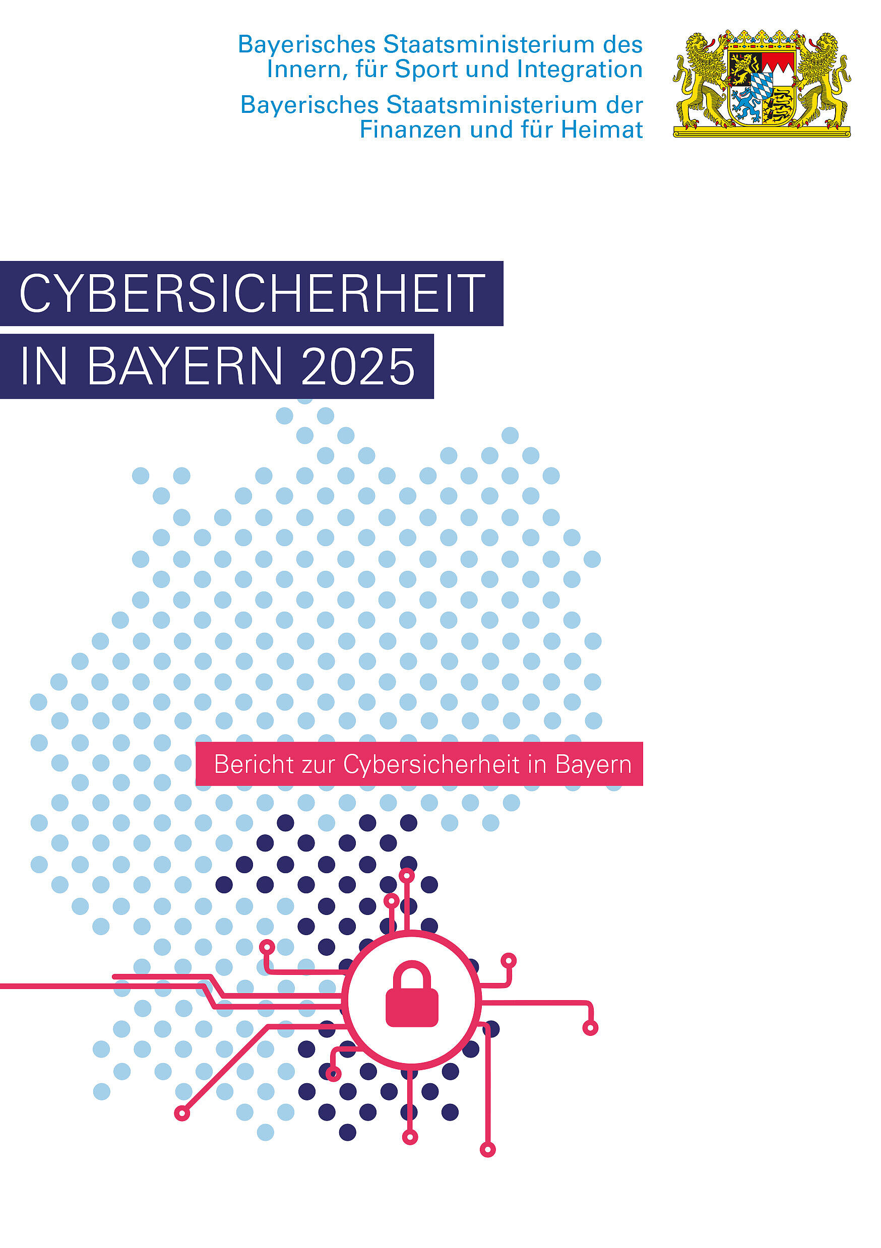 Titelbild Broschüre Cybersicherheitsbericht