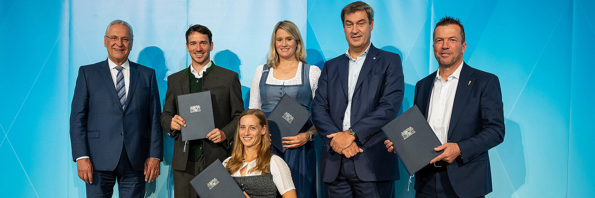 Ernennung der Bayerischen Botschafter des Sports durch Ministerpräsidenten Markus Söder und Innenminister Joachim Herrmann am 15. September 2022