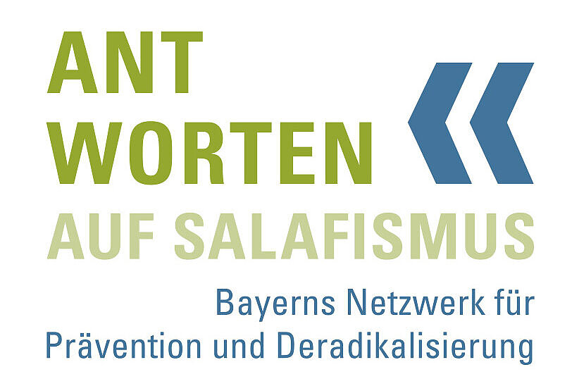 Logo: Antworten auf Salafismus - Bayerns Netzwerk für Prävention und Deradikalisierung