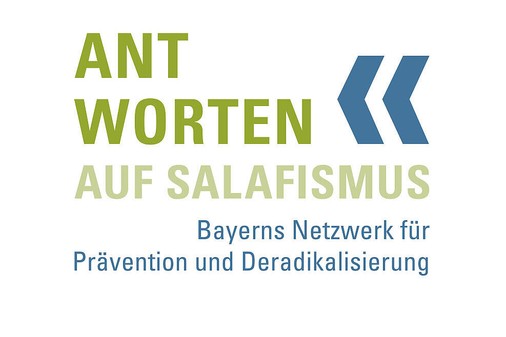 Logo: Antworten auf Salafismus - Bayerns Netzwerk für Prävention und Deradikalisierung